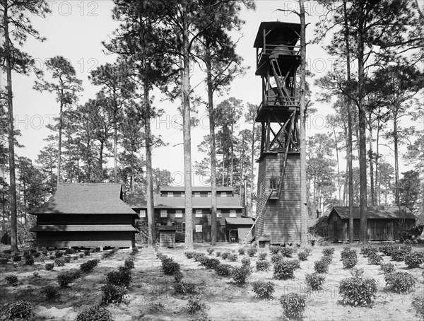 Factory and store-houses, Pinehurst, Summerville, S.C., between 1900 and 1905. Creator: Unknown.