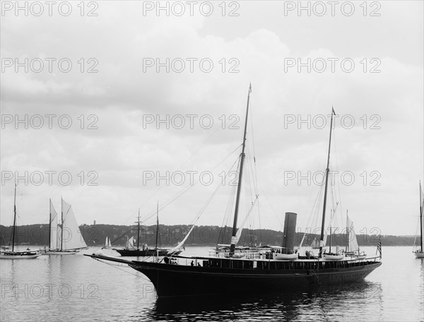 Corsair, Glencove [sic], 1897 Aug 2. Creator: John S Johnston.