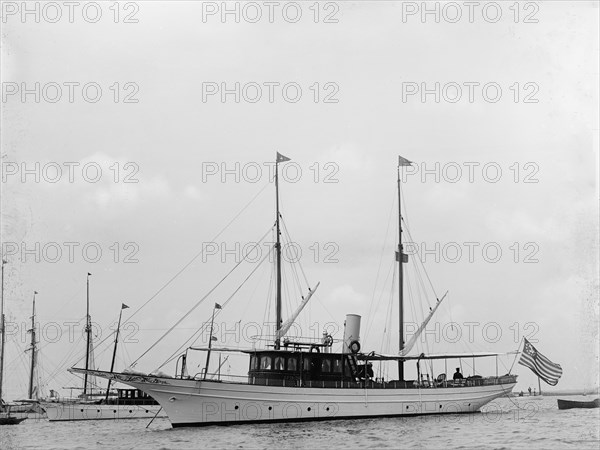 Spindrift, 1895 Aug 4. Creator: John S Johnston.