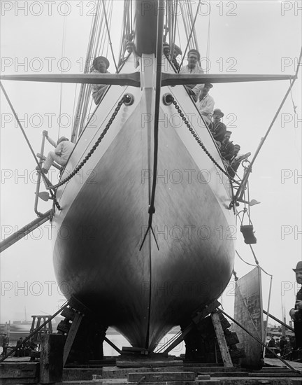 Mayflower, 1886. Creator: John S Johnston.