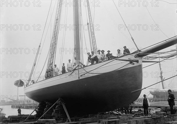 Mayflower, 1886. Creator: John S Johnston.