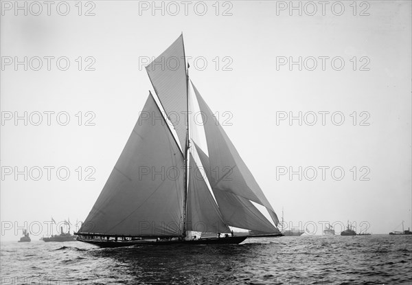 Valkyrie II, (1893?). Creator: John S Johnston.