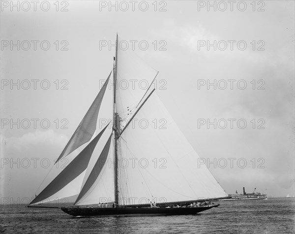 Valkyrie II, (1893?). Creator: John S Johnston.