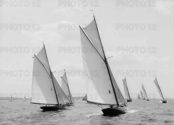 Start, S.C. Regatta, 1897 June 20. Creator: John S Johnston.