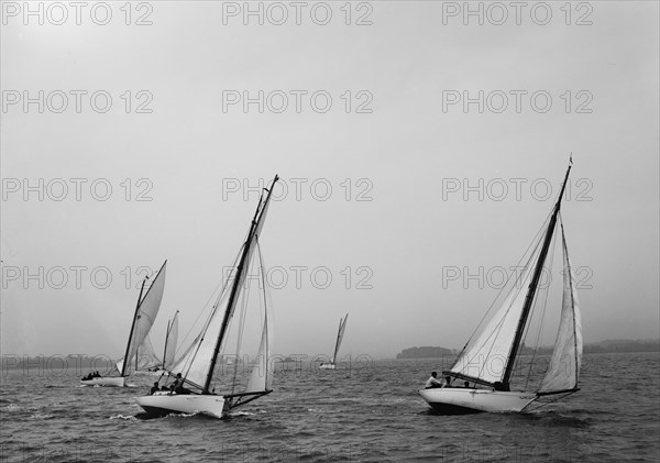 Start, Indian Harbour Regatta, 1893 July 29. Creator: John S Johnston.