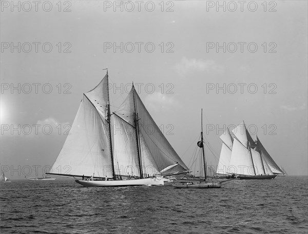 Start, Larchmont, 1894 Sept 15. Creator: John S Johnston.