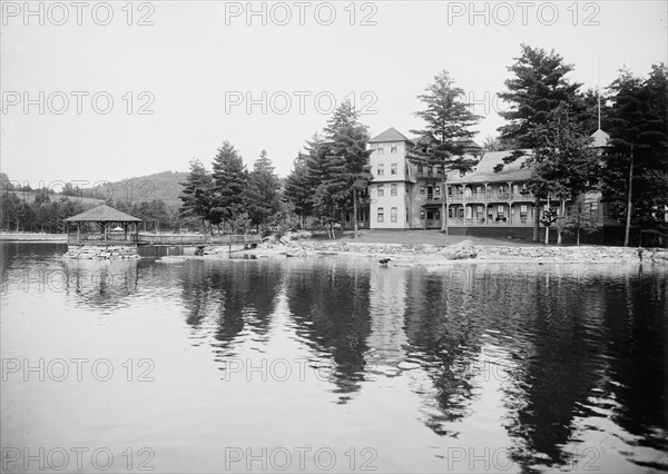 Pine Grove Springs Hotel, Lake Spofford, N.H., between 1900 and 1905. Creator: Unknown.