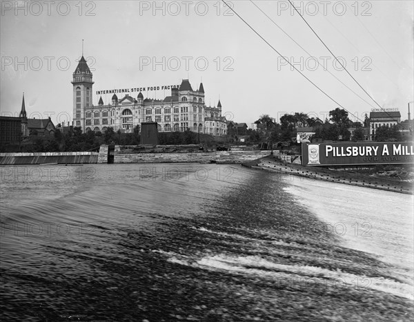 International Stock Food factory, Minneapolis, Minn., between 1900 and 1910. Creator: Unknown.