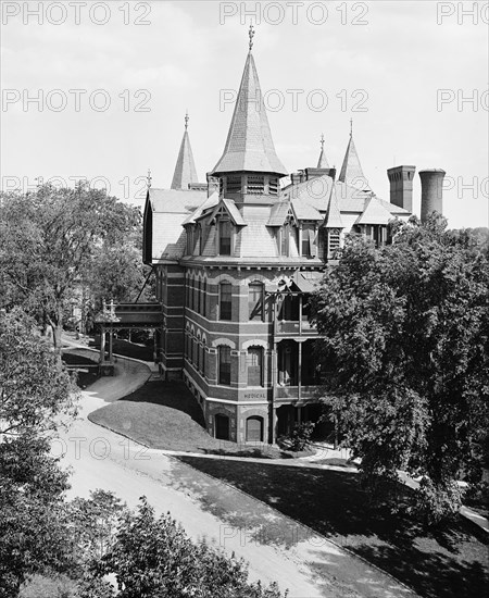 Medical building, New England Hospital for Women & Children, Dimock Street, Boston..., c1900-1910. Creator: Unknown.