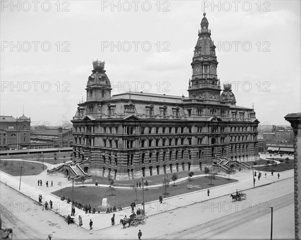 Marion County Court House, Indianapolis, Ind., c1907. Creator: Unknown.