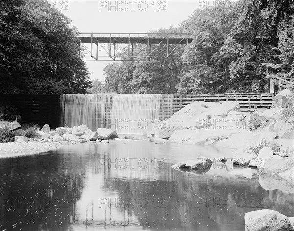 Westminster High Bridge, Bellows Falls, Vt., c1907. Creator: Unknown.