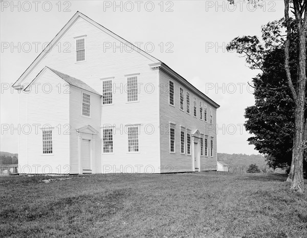 Oldest church in Vermont, Rockingham, Vt., 1787, between 1900 and 1910. Creator: Unknown.