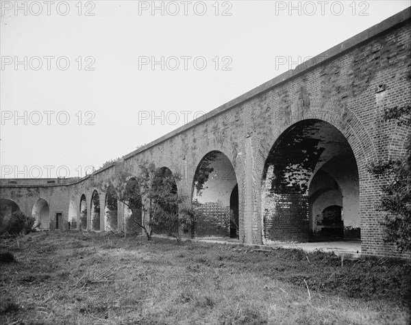 Casements, Fort Pulaski, Savannah, Ga., c1907. Creator: Unknown.