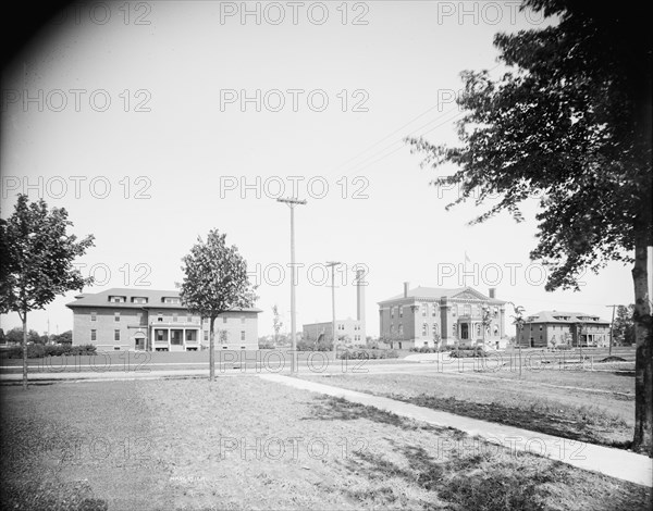 Institute for the blind, Saginaw, Mich., between 1900 and 1910. Creator: Unknown.