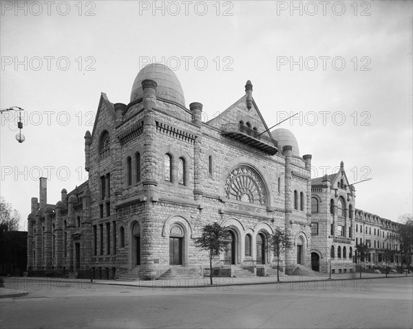 The Grace Baptist Temple, Philadelphia, Pa., between 1900 and 1910. Creator: Unknown.