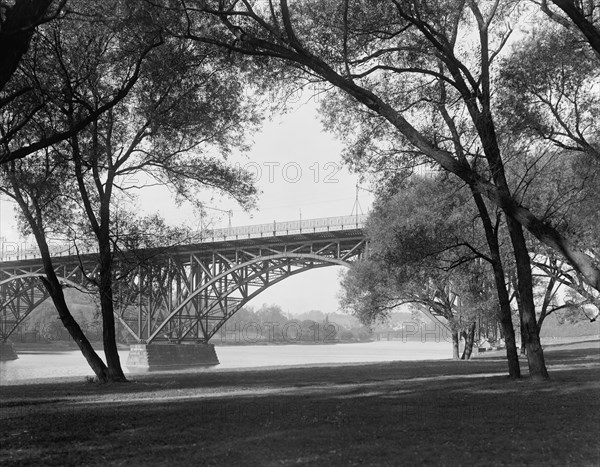 Schuykill [i.e., Schuylkill] River, Fairmount Park, Philadelphia, Pa., c1908. Creator: Unknown.