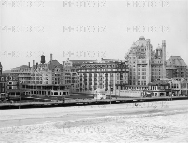 Dennis Hotel, Atlantic City, N.J., between 1900 and 1910. Creator: Unknown.