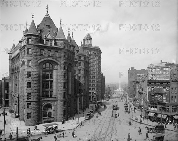 Niagara Street, Buffalo, N.Y., c1908. Creator: Unknown.