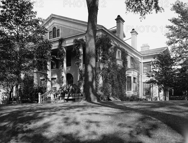 Wilcox residence, where President Roosevelt took the oath of office, Buffalo, N.Y., c1908. Creator: Unknown.