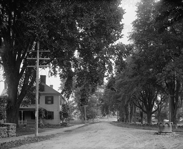 Street in York Village, York, Maine, c1908. Creator: Unknown.