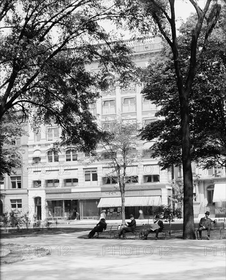 Fine Arts building, Detroit, Mich., between 1900 and 1910. Creator: Unknown.