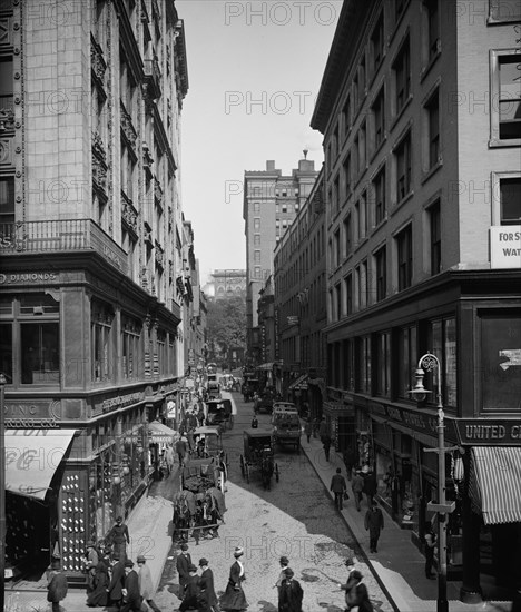Bromfield Street, Boston, Mass., between 1900 and 1910. Creator: Unknown.