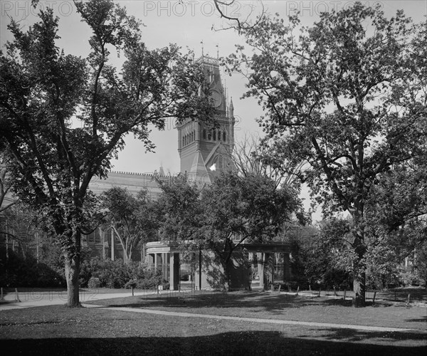 Memorial Hall, '87 gate, Harvard University, Cambridge, Mass., between 1900 and 1920. Creator: Unknown.