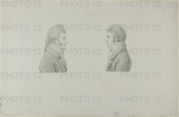 Portraits of King Louis Philippe & Antoine Philippe d'Orleans, duc de Montpensier, 1805. Creator: Antoine Philippe d'Orléans.