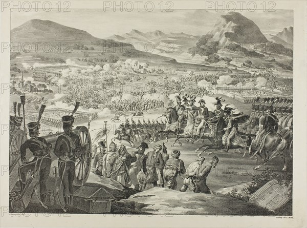 Napoleon in Battle, from The Political and Military Life of Napoleon, 1822–26. Creator: A. Champion.