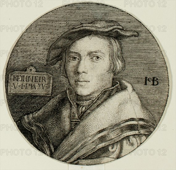 Portrait of Reinneir, 1525. Creator: Jacob Binck.