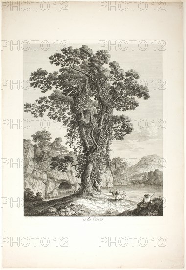 Near la Cava, from Suite de IV Vues Dessinées Dans le Roiaume de Naples, 1779. Creator: Jacob Philip Hackert.