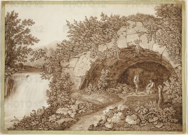 The Bridge of San Paolo, 1793. Creator: Jacob Philip Hackert.