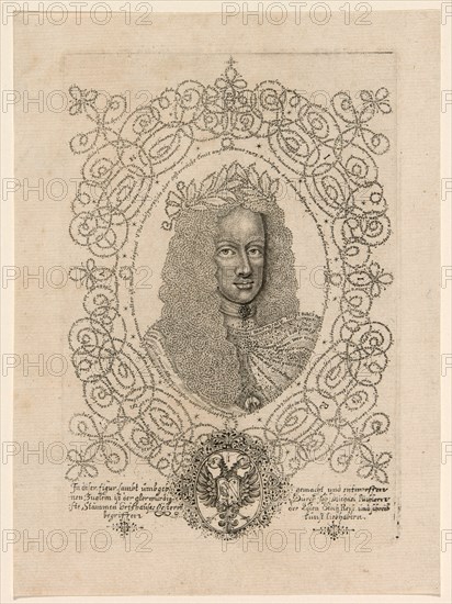 Joseph I (August), Holy Roman Emperor, c. 1705. Creator: Johann Michael Püchler.