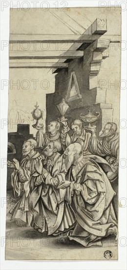 Adoration of the Magi, n.d. Creator: Studio of Hans Burgkmair, the elder German.