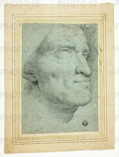 Bust of Roman Emperor, n.d. Creator: Style of Anton Raffael Mengs German, 1728-1779.
