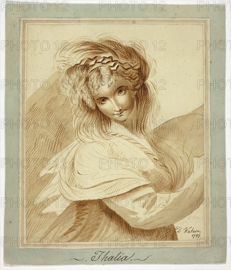 Thalia, c.1797. Creator: D. Watson.