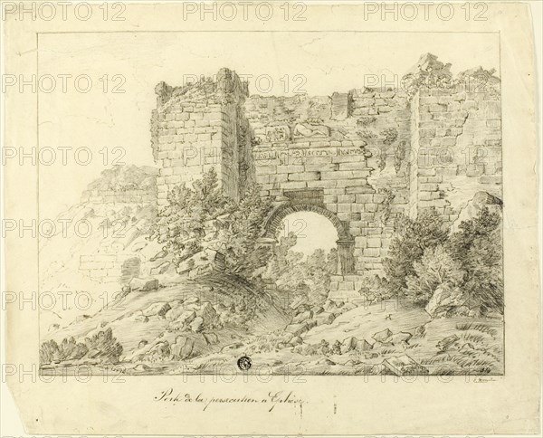 Persecution Portal, Ephesus, c.1820. Creator: Unknown.