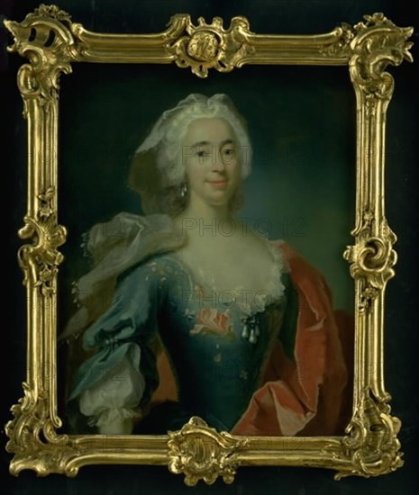 Lady's portrait, 1751. Creator: Johan Horner.