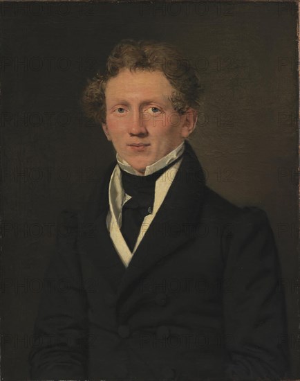 The Paymaster Theodor Emil Ludvigsen, 1829. Creator: Christian Albrecht Jensen.