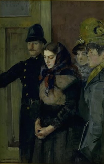 Albertine, 1884. Creator: Christian Krohg.