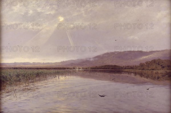 A Lake in the Himmelbjerg District, Jutland, 1888. Creator: Godfred Christensen.