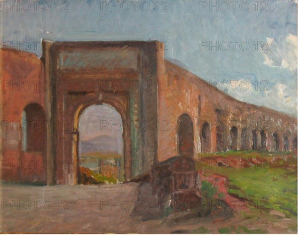 Porta Furba, Rome, 1904. Creator: Albert Gottschalk.