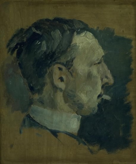 The Painter Karl Isakson, 1910. Creator: Harald Giersing.