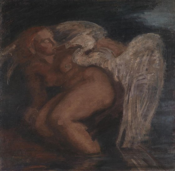 Leda and the Swan, 1912. Creator: Kai Nielsen.