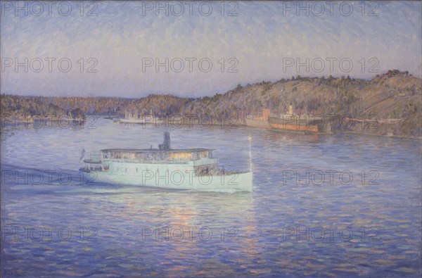 The White Boat, 1906. Creator: Prince Eugen, Duke of Närke.