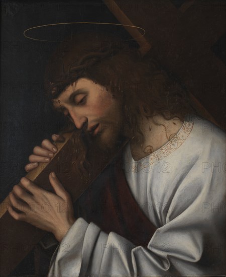 Christ Carrying the Cross, 1498-1501. Creator: Gian Francesco de Maineri.