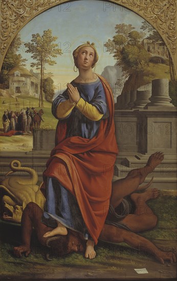 St Margaret, 1524. Creator: Ortolano.