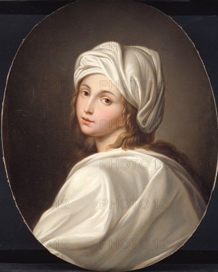 Portrait of Beatrice Cenci, 1590-1827. Creator: Guido Reni.