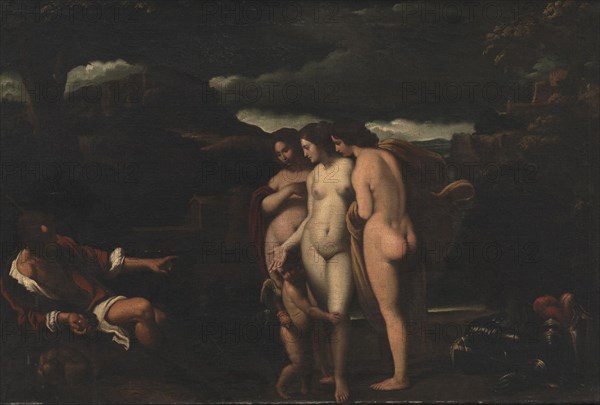 The Judgment of Paris, 1601-1700. Creator: Unknown.