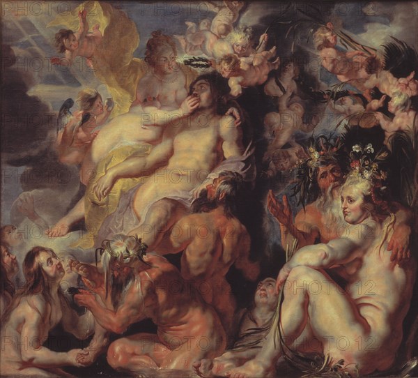 The Apotheosis of Aeneas, 1615-1619. Creator: Jacob Jordaens.